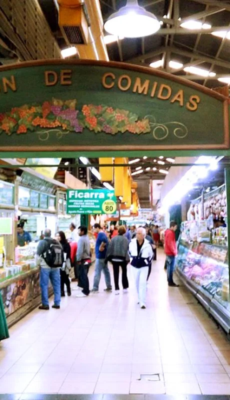 Décadas de historia. El Mercado Central de Mendoza, en su esplendor.