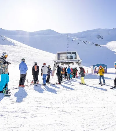 Centro de esquí La Hoya.