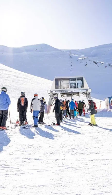 Centro de esquí La Hoya.