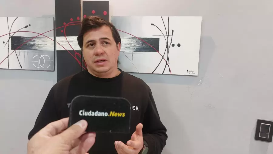 Secretario general del Sindicato de Trabajadores Viales y Afines de la República Argentina (Mendoza) Fernando Cáceres.