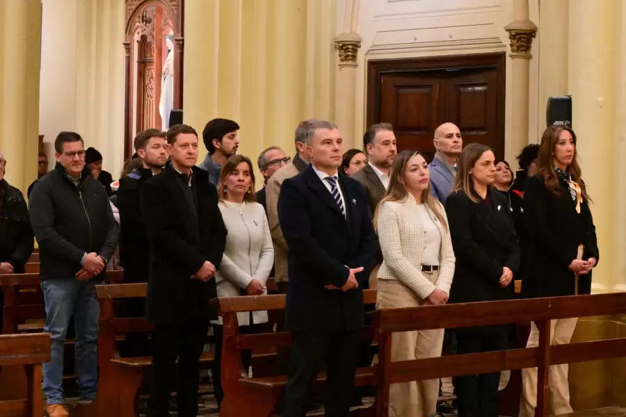 En San Vicente Ferrer fue la misa por la Patria