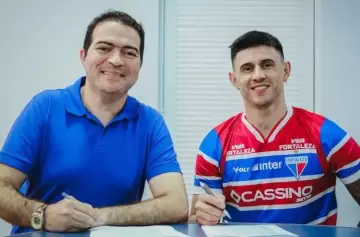 Tras su salida de River, Adam Bareiro fue presentado en su nuevo club