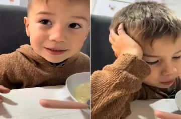 "¡Casate conmigo, no con mi papá!": la conmovedora súplica viral de un nene