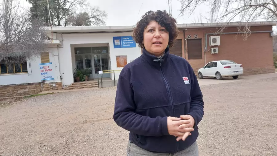 Directora del Centro Experimental INTA (Luján de Cuyo), Analía Díaz Bruno.