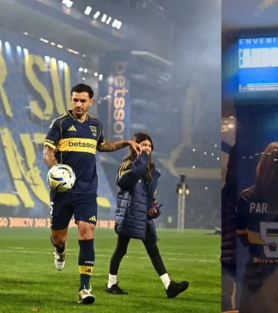 El tierno video se volvió viral en redes y emocionó a todos los hinchas xeneizes.