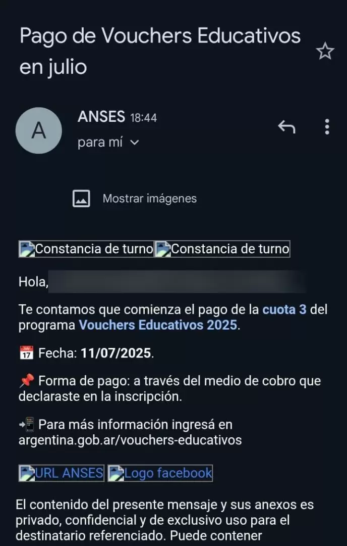 En este caso se cobra únicamente la cuota 3, ya que en junio se abonó de forma retroactiva