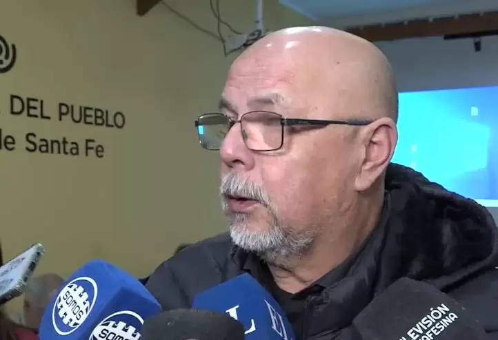 Héctor Balbastro, miembro de la Cooperativa de Instaladores Gasistas de la ciudad de Santa Fe.