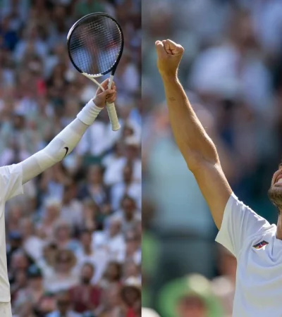 Sinner y Alcaraz jugarán la final de Wimbledon.