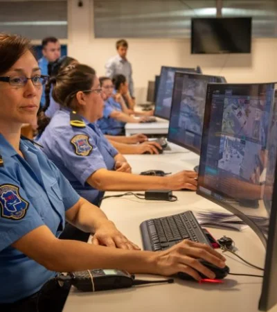 La Policía de Mendoza, a partir del monitoreo en tiempo real del Sistema de Videovigilancia del Centro Estratégico de Operaciones (CEO)