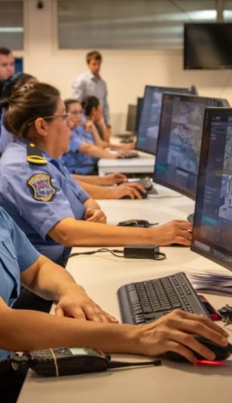 La Policía de Mendoza, a partir del monitoreo en tiempo real del Sistema de Videovigilancia del Centro Estratégico de Operaciones (CEO)