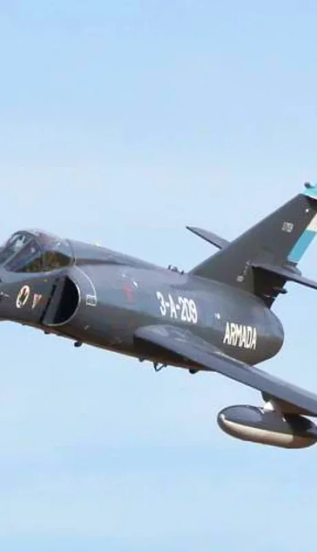 Los aviones Súper Étendard tuvieron una destacada actuación en la Guerra de Malvinas/