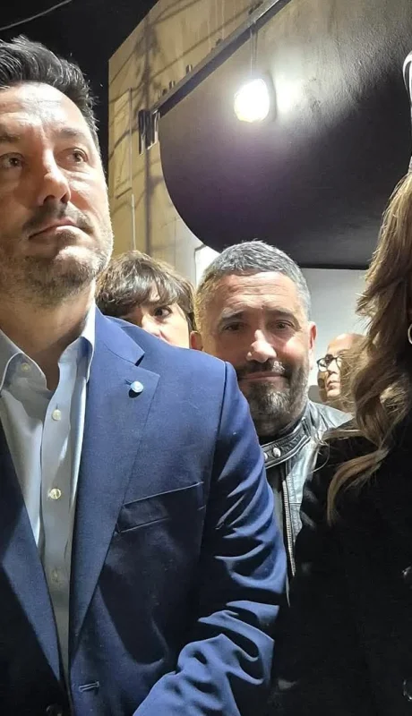 Luis Petri y Griselda Petri en la inauguración de la sede de mendocinos por el futuro en San Martin/ Fuente: Instagram