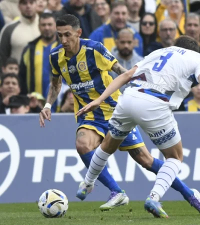 Di María volvió con gol de penal.