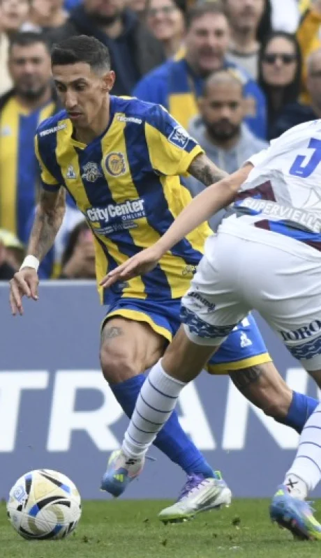 Di María volvió con gol de penal.