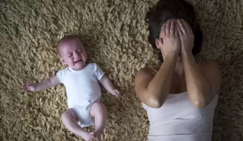 El baby blues se da en un 80% de las madres y suele remitir en 15 ó 20 días.