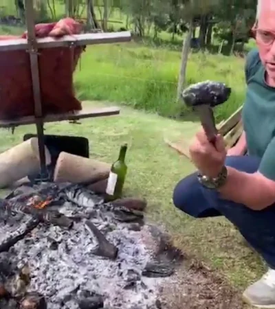 Comemos el asado. Y luego reutilizamos las cenizas.