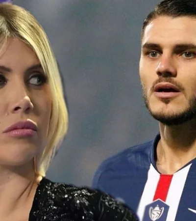 Wanda Nara y Mauro Icardi.