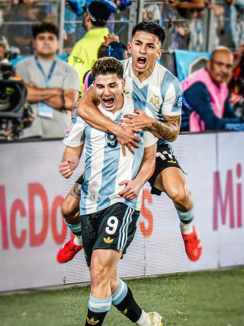 Almada se juntará con Julián Álvarez.