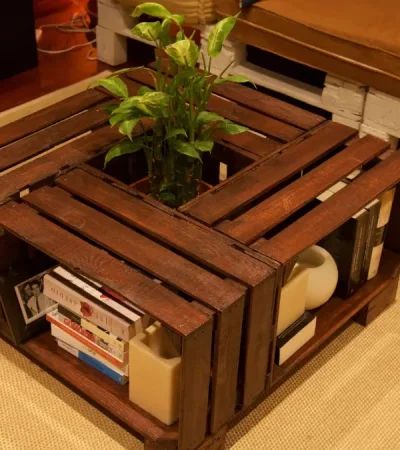 Cómo reciclar cajones de frutas: las mejores ideas para decorar tu casa