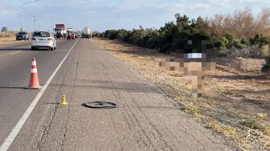 El lugar donde se produjo el trágico hecho.