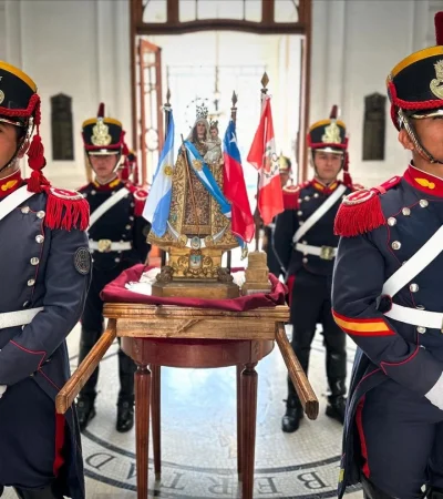 Custodia de la Virgen del Carmen.