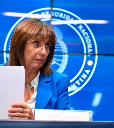 Ministra de Seguridad, Patricia Bullrich