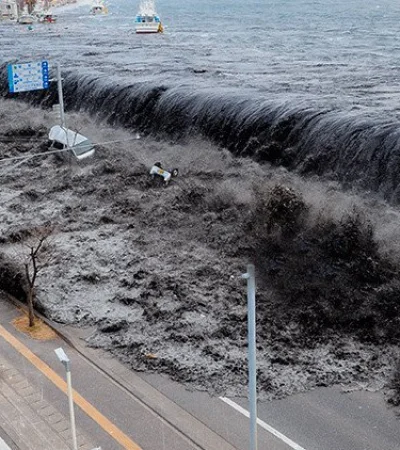 El alerta de tsunami movilizó una serie de evacuaciones de poblados costeros por precaución.