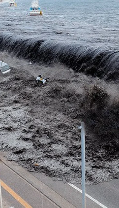 El alerta de tsunami movilizó una serie de evacuaciones de poblados costeros por precaución.