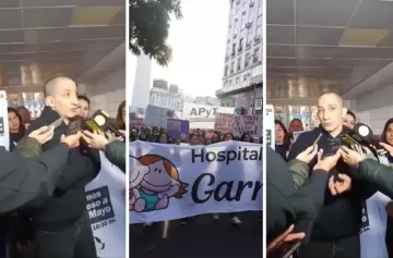 Juan Minujín se suma al reclamo del Garrahan: paro y movilización por 24 horas