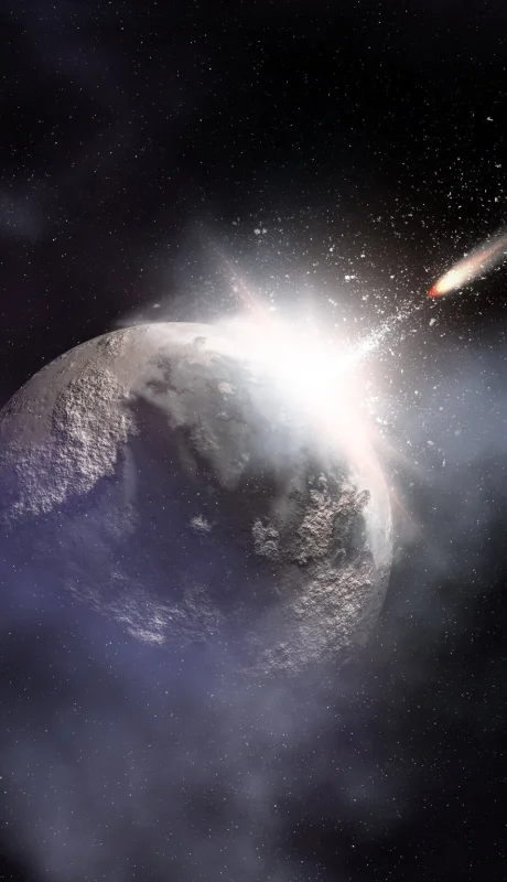 Durante el lanzamiento de la nave, los científicos no consideraron adecuadamente las posibles consecuencias de la división de los meteoritos.