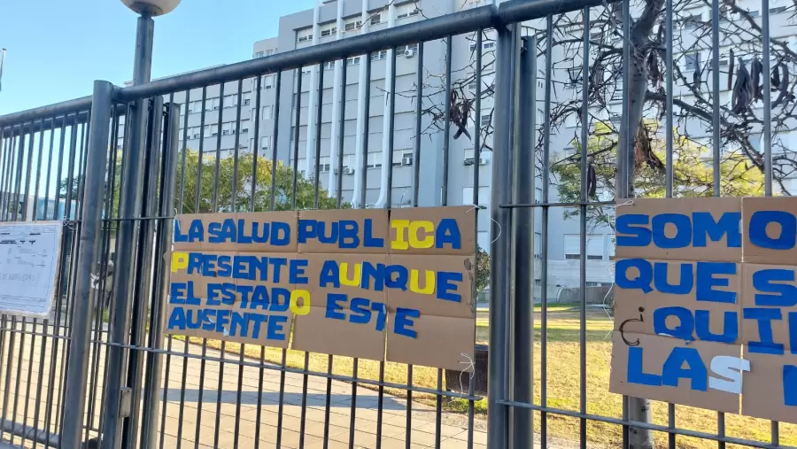 protesta de AMPROS.