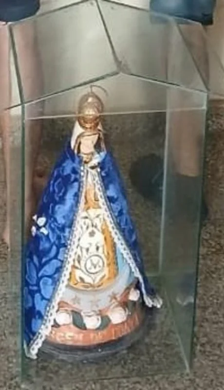 La imagen de virgen recuperada por la Policía correntina. (Foto: web)