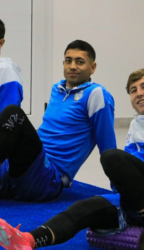 El Tomba recibe a Sarmiento.