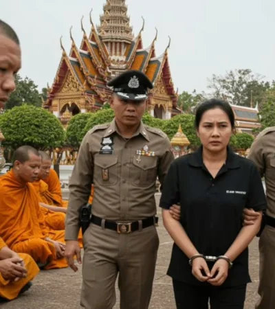 Señora Golf detenida.