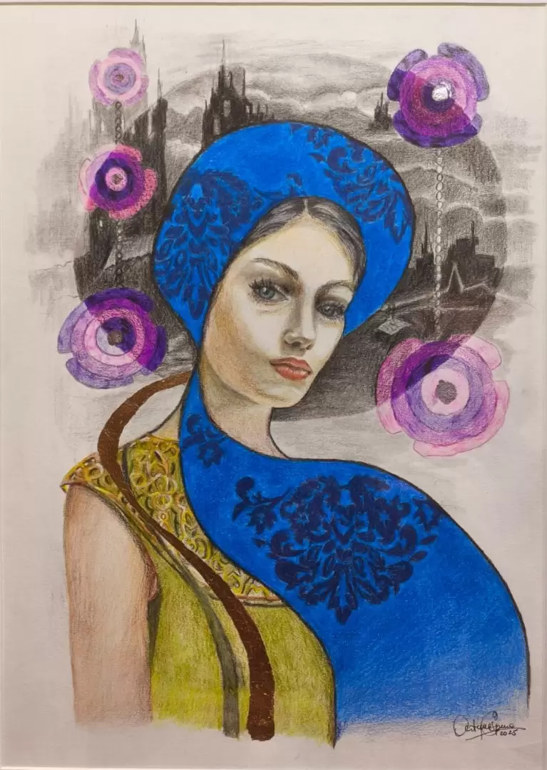 Grafito y color, en manos de Adriana Espina