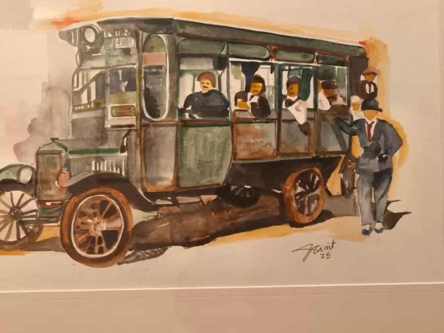 Isabel Civit y su contundente acuarela