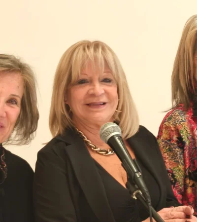 Entusiastas y talentosas Mónica Sanguinetti, Isabel Civit y Adriana Espina