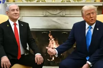 Trump llamó a Netanyahu para reprenderlo por el ataque a la Sagrada Familia