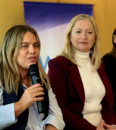 Representantes de INNOVAGROUP y PSJ Cobre Mendocino, promoviendo el liderazgo femenino y el desarrollo sostenible en la industria.