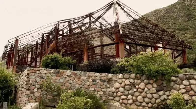 Las ruinas del Samay Huasi.