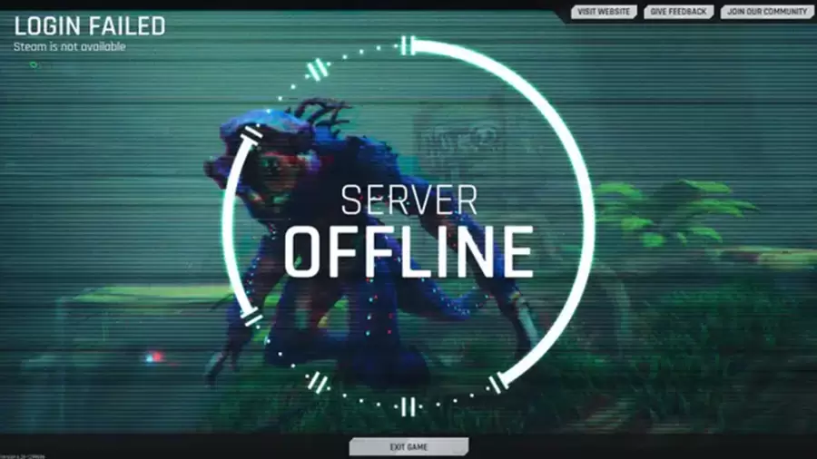 Server offline