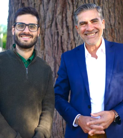 Emanuel Fugazzotto y Mario Vadillo, referentes del Partido Verde/