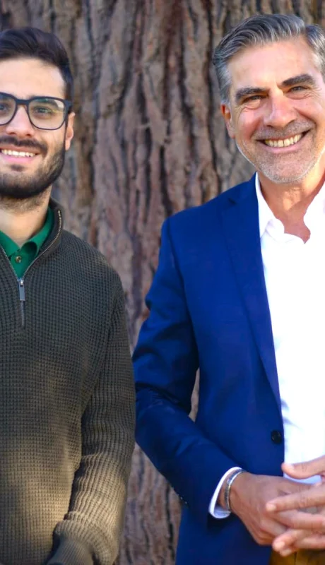 Emanuel Fugazzotto y Mario Vadillo, referentes del Partido Verde/