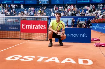 Juan Manuel Cerúndolo perdió ante Bublik en la final del ATP 250 de Gstaad