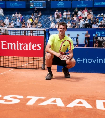 Juan Manuel Cerúndolo perdió ante Bublik en la final del ATP 250 de Gstaad