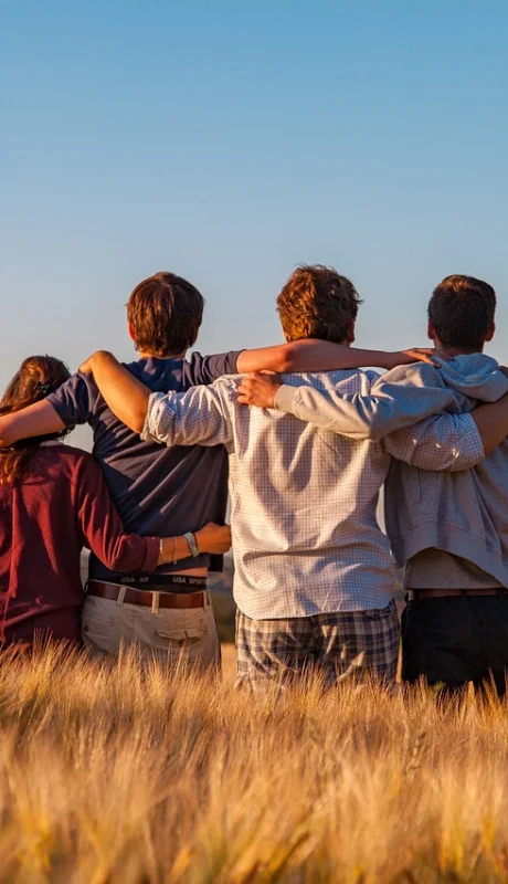 Compartir es la clave de una amistad genuina./