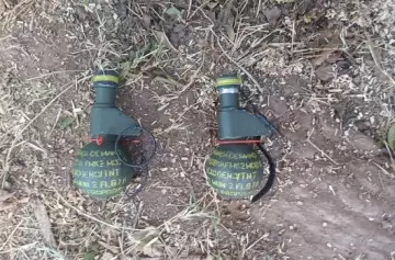 Córdoba: encontraron dos granadas activas dentro de un contenedor de basura