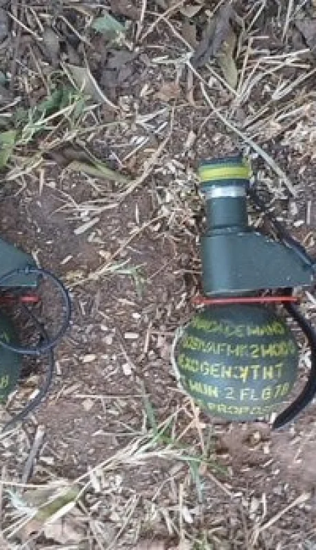 Granadas halladas en Córdoba.