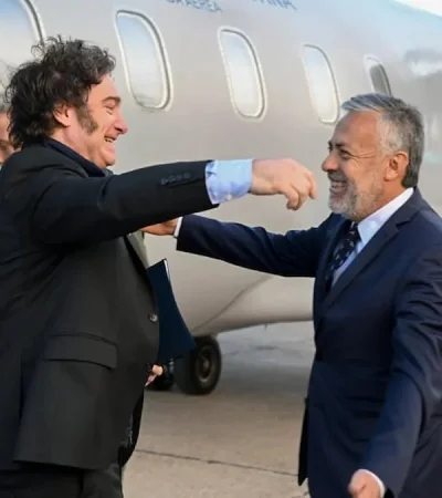 Javier Milei y Alfredo Cornejo armaron una alizanza que triunfaría en Mendoza. Foto: archivo web)