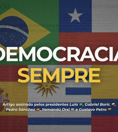 Cumbre Democracias Siempre en Santiago de Chile.